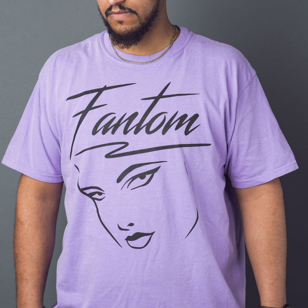 Night Girl Vintage Wash Violet T-Shirt